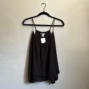 H&M black flowy tank top